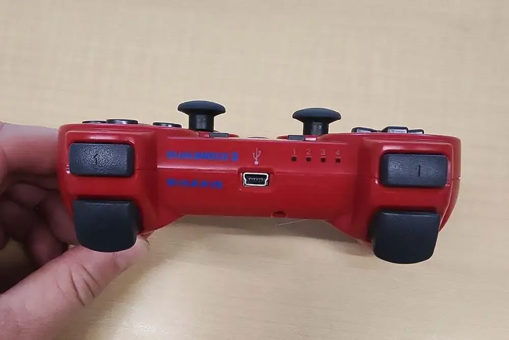 Sony PlayStation 3 DualShock 3 Wireless Controller (Red) CECHZC2U